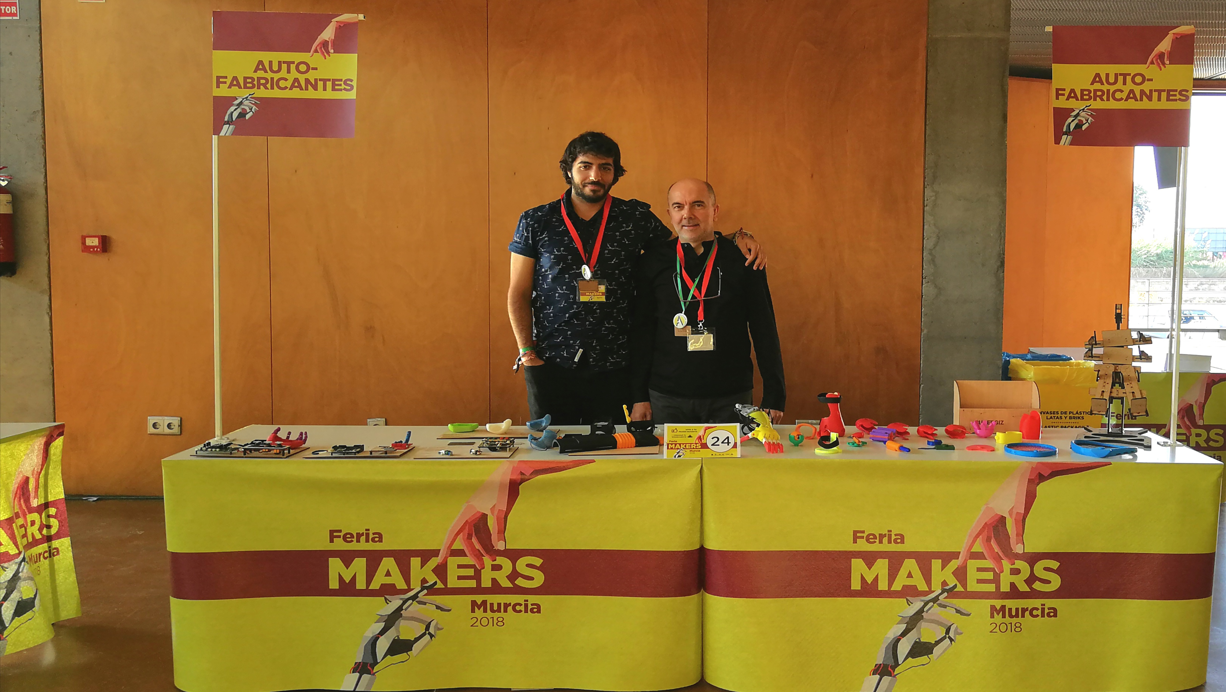 Autofabricantes en la Makers Faire Murcia